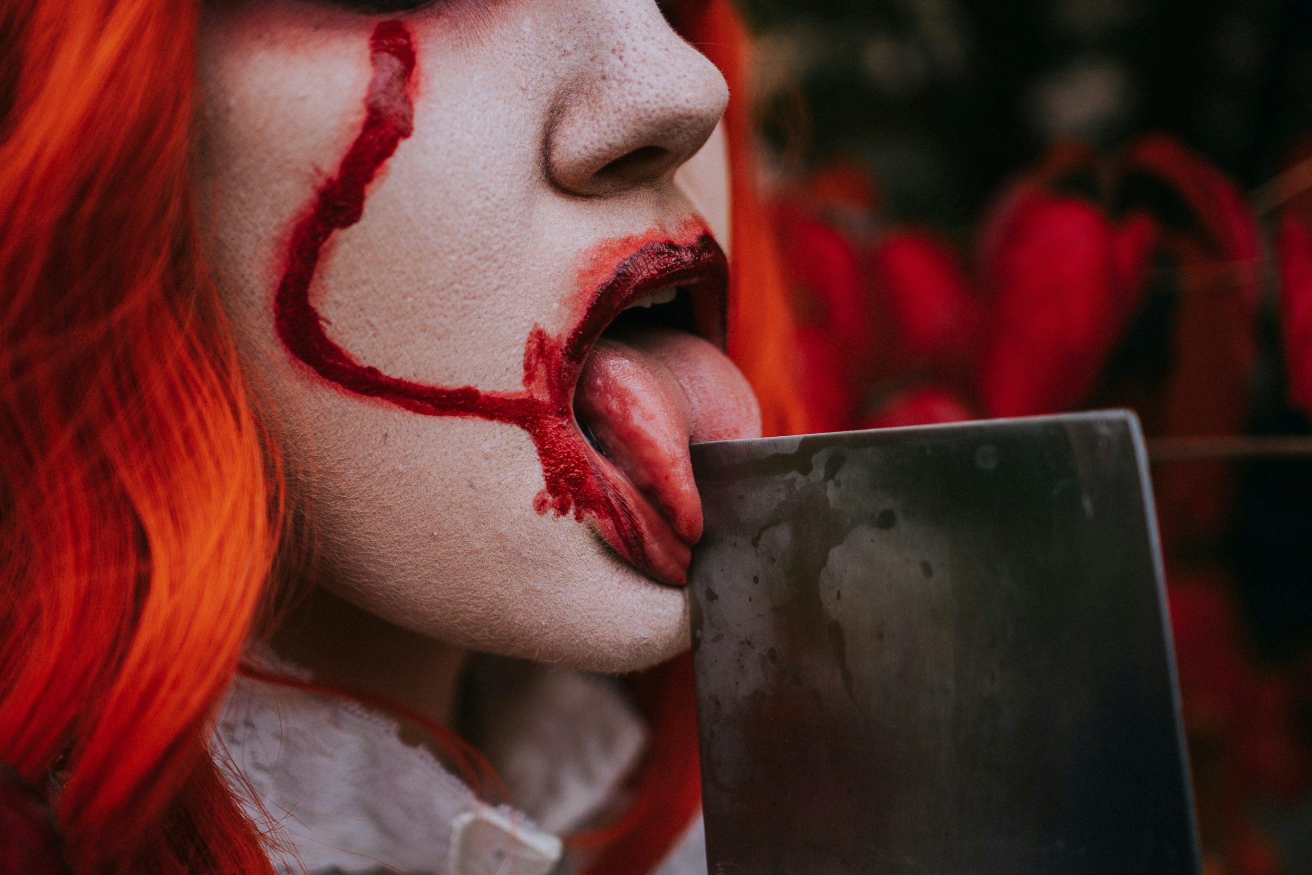 spooky halloween makeup look