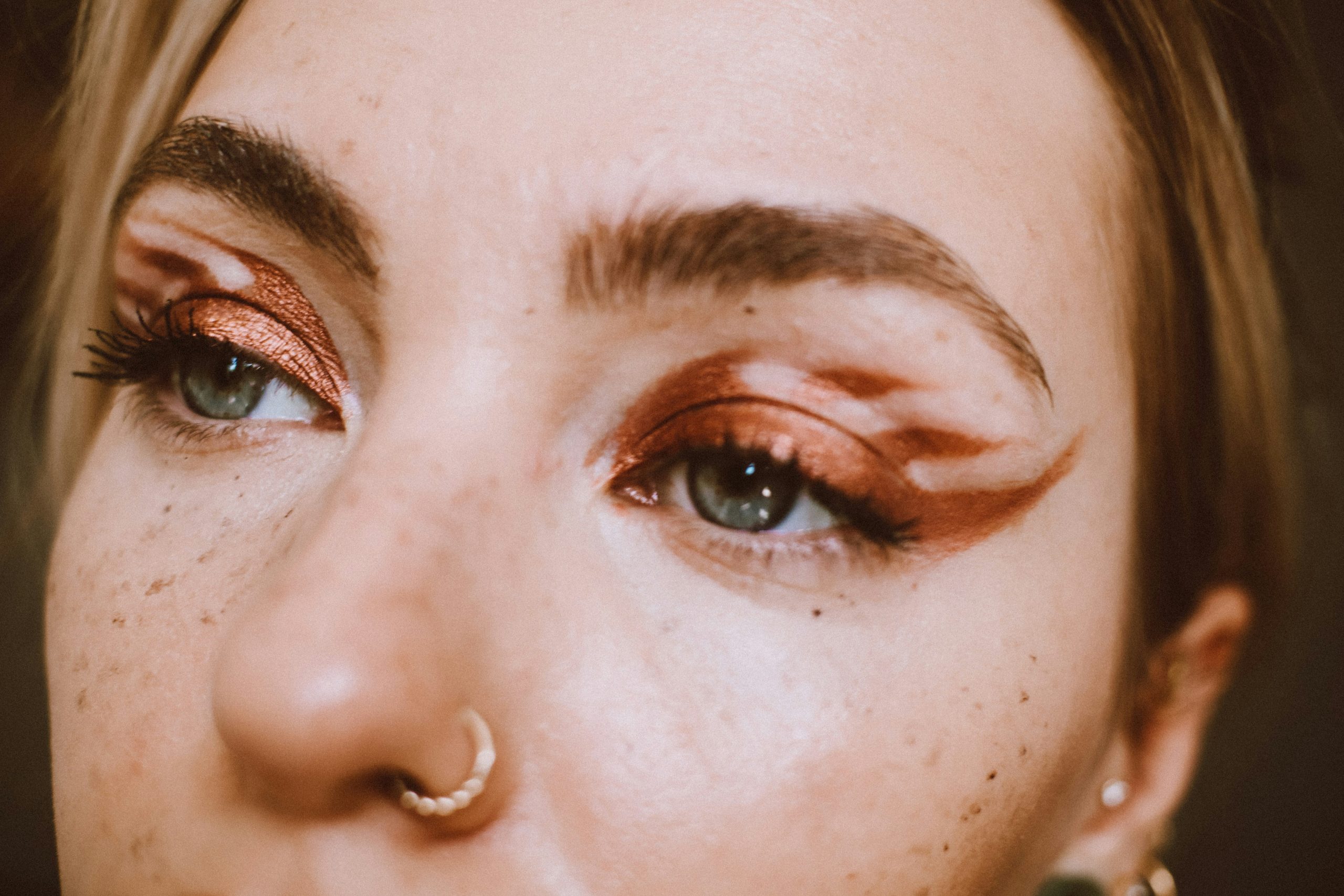 stitched face makeup