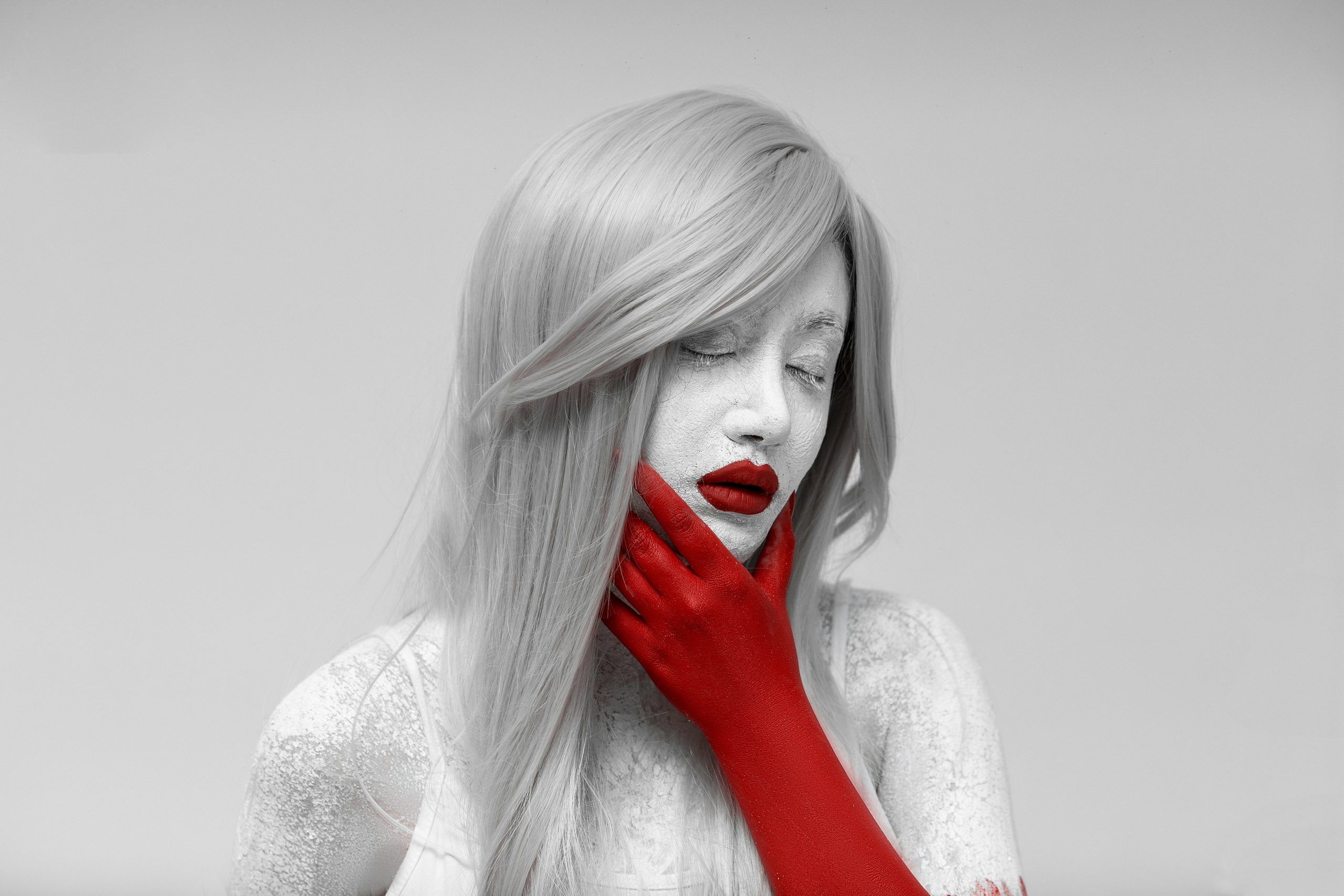 vampire bite makeup