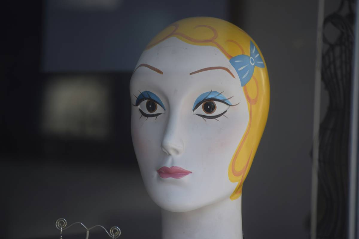 An inspirational collage featuring three different doll makeup concepts ranging from sweet to eerie.